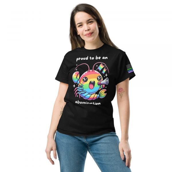 Gay Pride - Abomination Rainbow Shrimp -  Classic Tee - Image 2